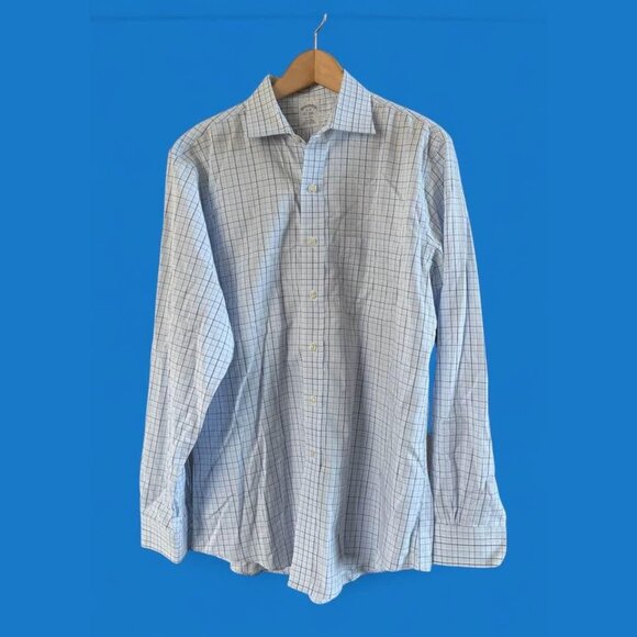 Men’s‎ Brooks Brothers Button Down 100% Supima Cotton 16-35 Dress Shirt - Picture 1 of 7